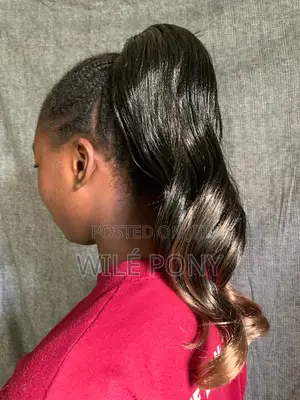 (15 Inches) Detachable Wavy Ponytail