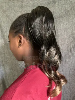 (15 Inches) Detachable Wavy Ponytail
