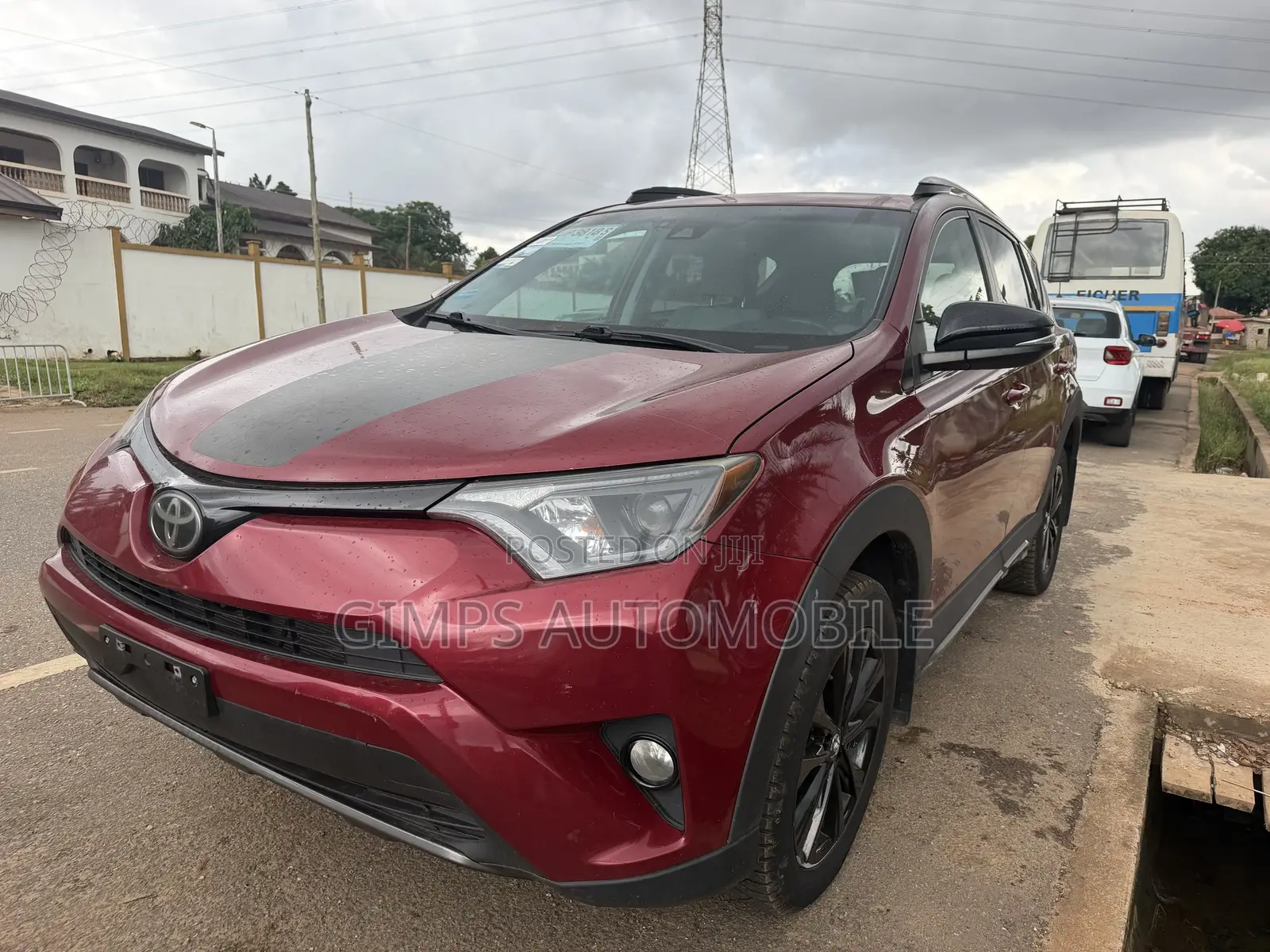 Toyota RAV4 Adventure 4dr SUV AWD (2.5L 4cyl 6A) 2018 Red