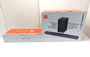 Brand New JBL Cinema Sb595 Sound Bar and Subwoofer