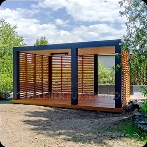 Garden Pergola With Modern Finishing
