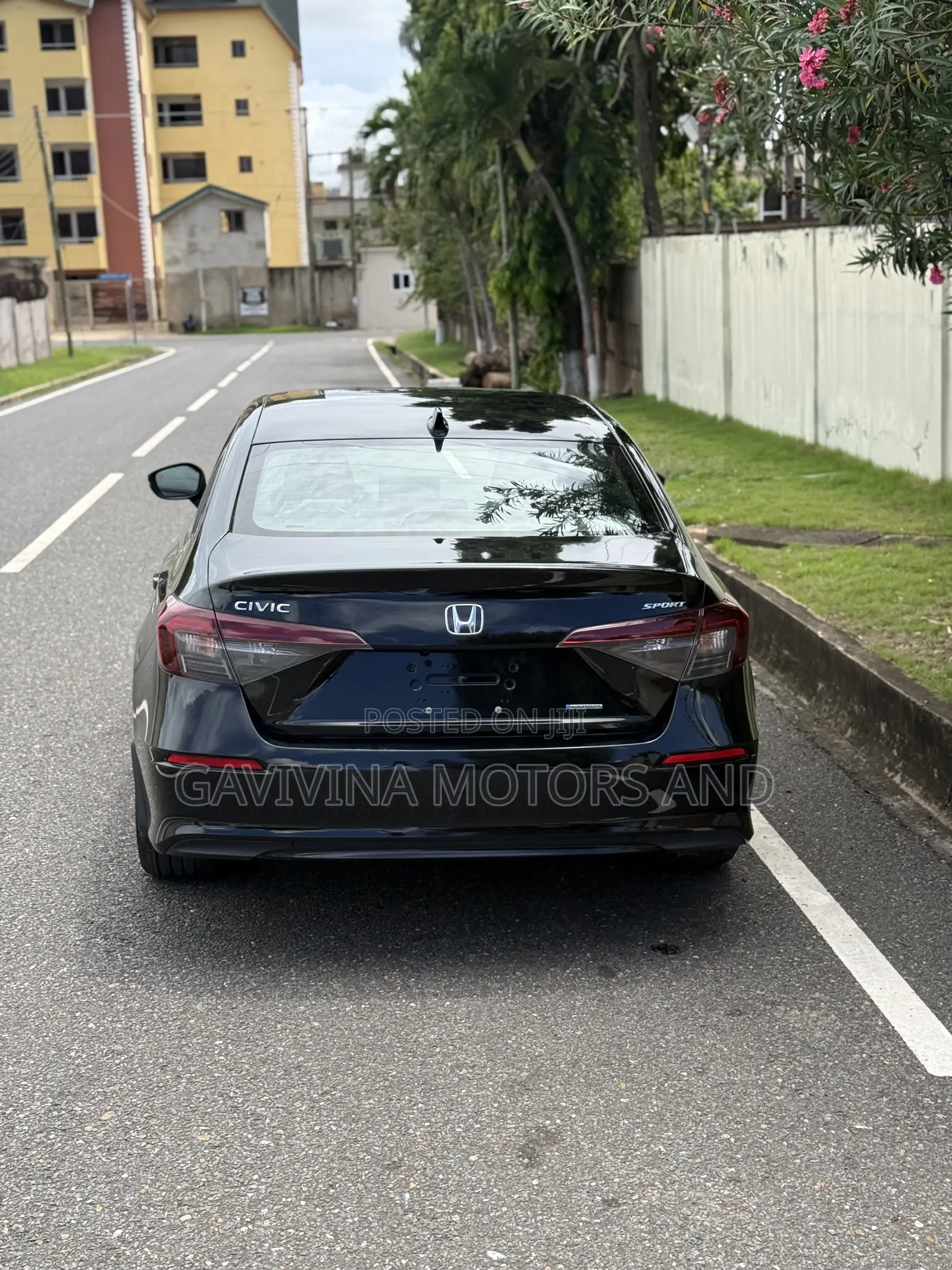 Honda Civic Sport CVT 2025 Black