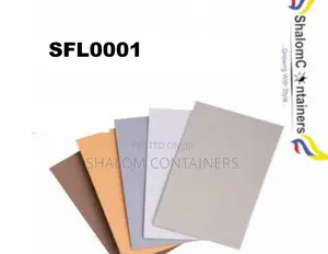 Shalomcontainers Laminates for Construction
