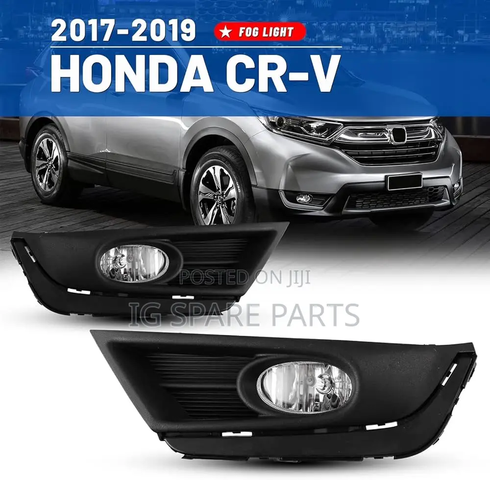 Honda CRV 2017-2019 Fog Light and Cover Black