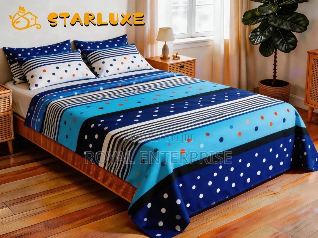 Pillow Cases and Sheet Set Bundle ( 6 PCS Set )