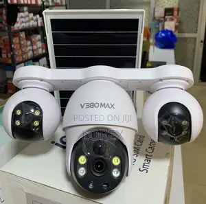 Solar 4g Camera 3 Lens Way Audio Camera Auto Human Tracking 6mp