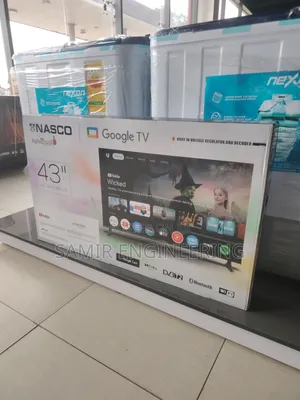 Nasco 43" Nas-B43fbfl-G Is a Frameless, Full Hd Smart Television
