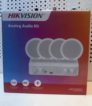 Hikvision Analog Amplifier Kit Speaker Audio Kit Ds-Qae0ka60206-4