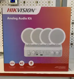 Hikvision Analog Audio Kit With 60w Amplifier Qae0ka60206-4