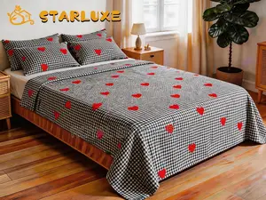Flat Bedsheet Duo With Pillow Pack ( 6 PCS Set )