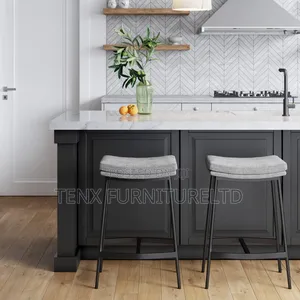 Bar Stool /Grey/Matte Black