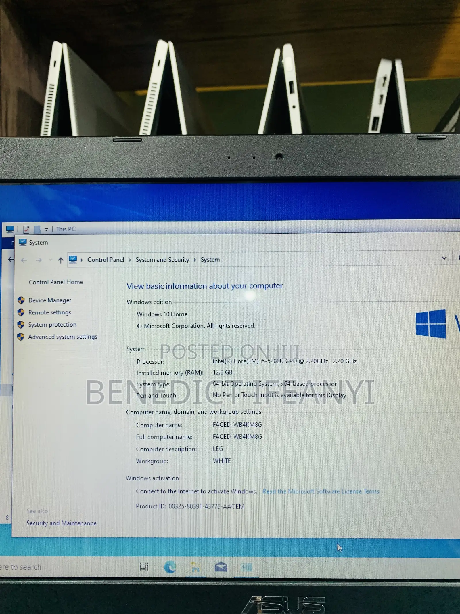 Laptop Asus X555LA 12GB Intel Core i5 HDD 1T