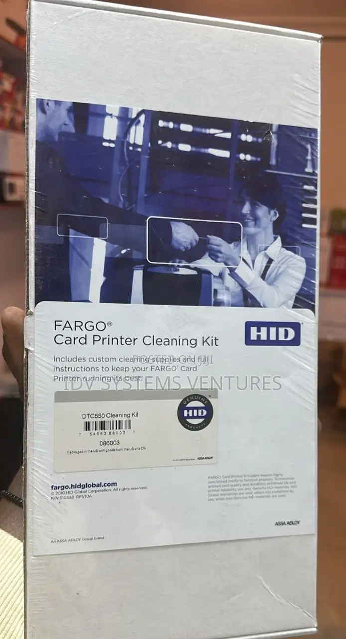 Hid Global Fargo Cleaning Kit for Hdp5000 Card Printer 089200