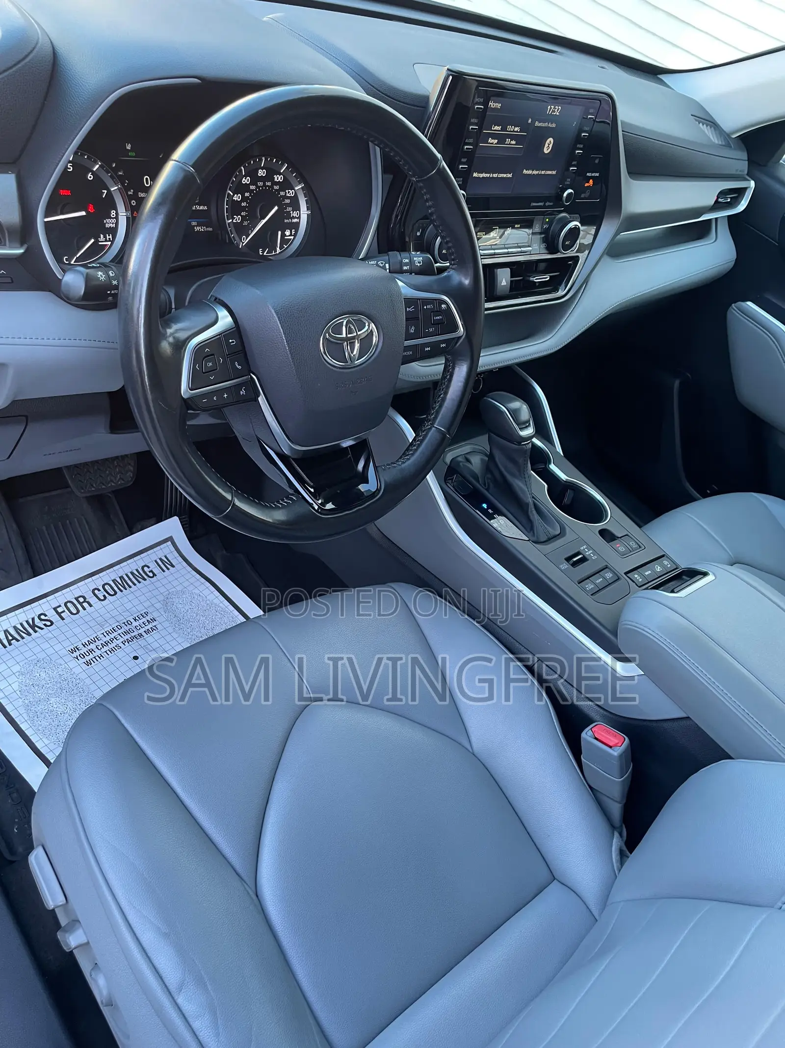 Toyota Highlander XSE 2022 White