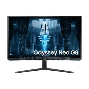 Samsung Odyssey Neo G8 Monitor-32.0 Inches Curved Hdmi Black