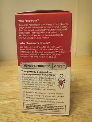 Physician's Choice Probiotics for Women, 30 Ct From Usa
