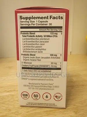 Physician's Choice Probiotics for Women, 30 Ct From Usa