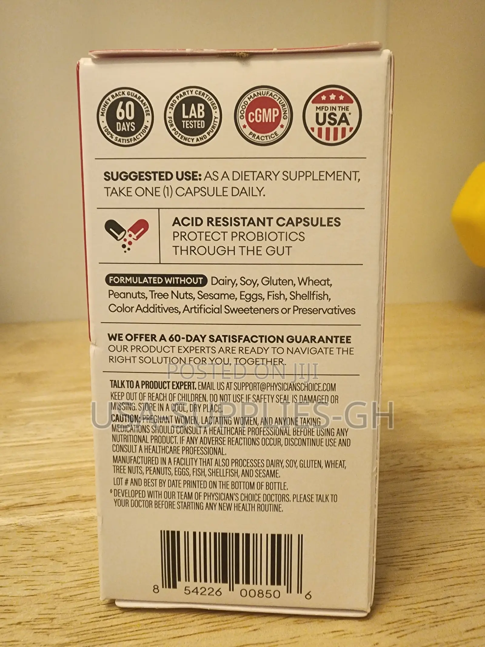 Physician's Choice Probiotics for Women, 30 Ct From Usa
