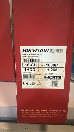 CCTV DVR Ds-7216hghi-M1 16-Ch 720p 1u H.265 DVR