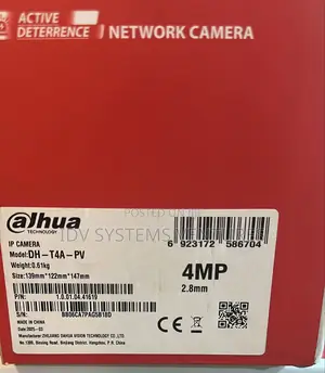 CCTV Camera 4a-Pv 4mp Fixed-Focal Wi-Fi Turret Network Camera