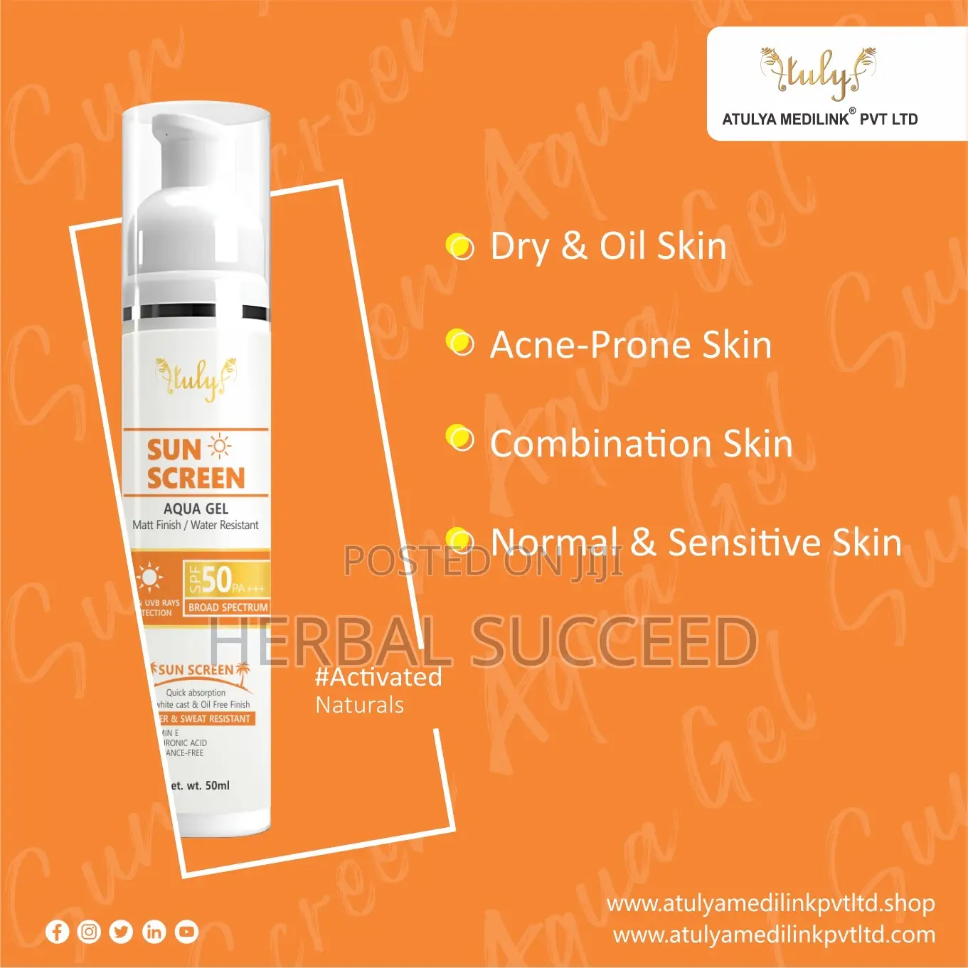 Atulya Sun Screen Gel