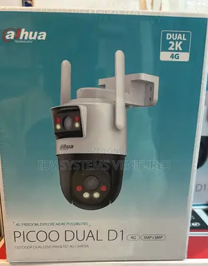 CCTV Camera P3d-3f-Pv-4g 3+3mp Outdoor Dual-Lens Pan Tilt 4g Camera