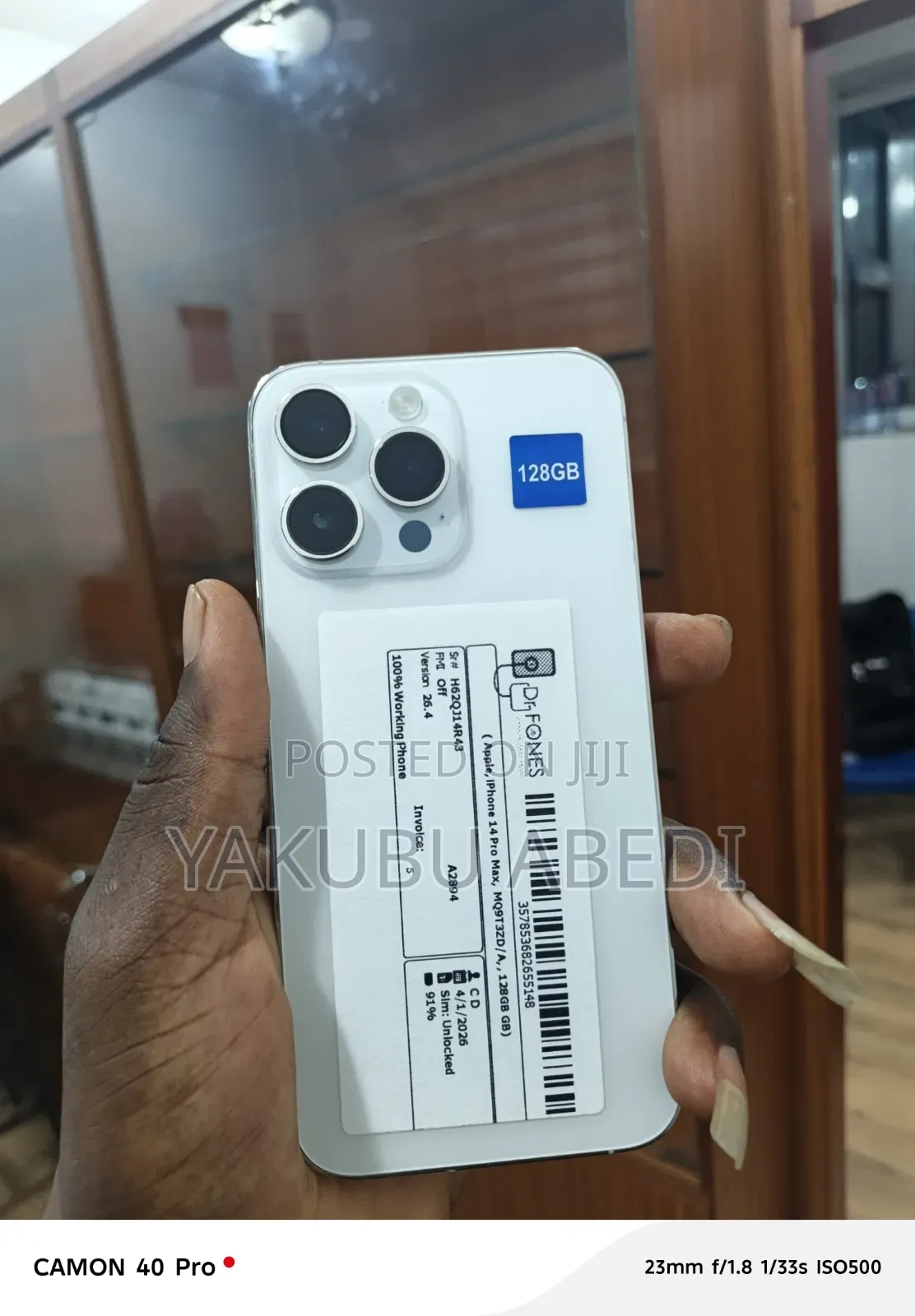 Apple iPhone 14 Pro Max 128 GB White