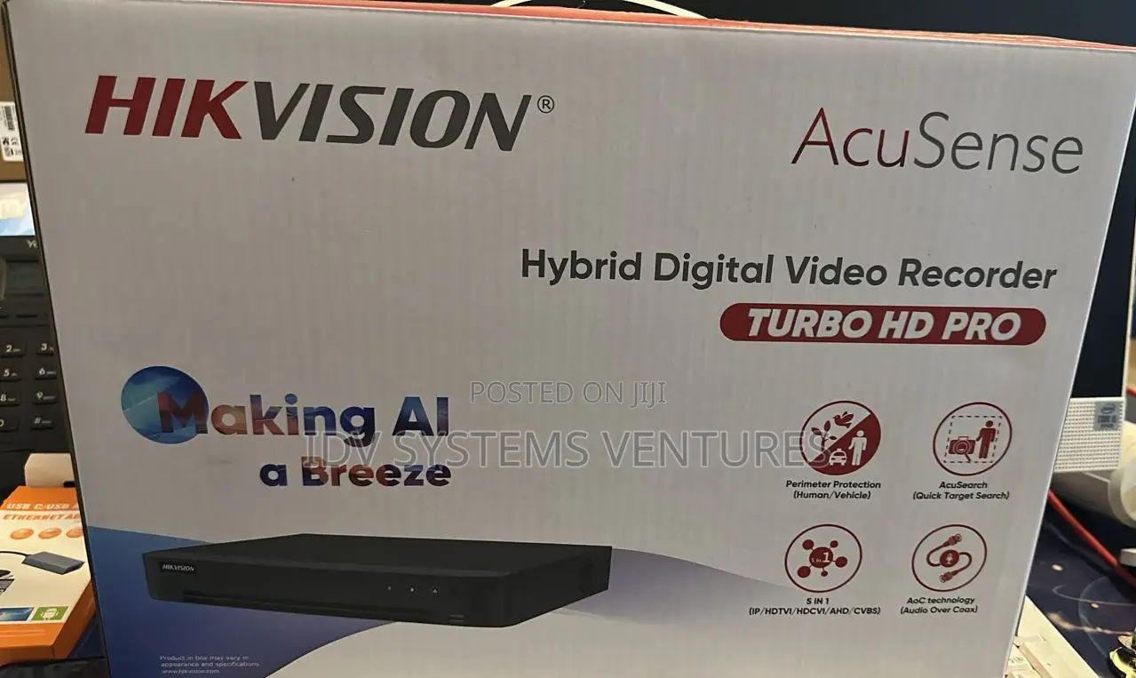 CCTV DVR Ids-7216hqhi-M1/T 16-Ch 1080p 1u H.265 Acusense DVR