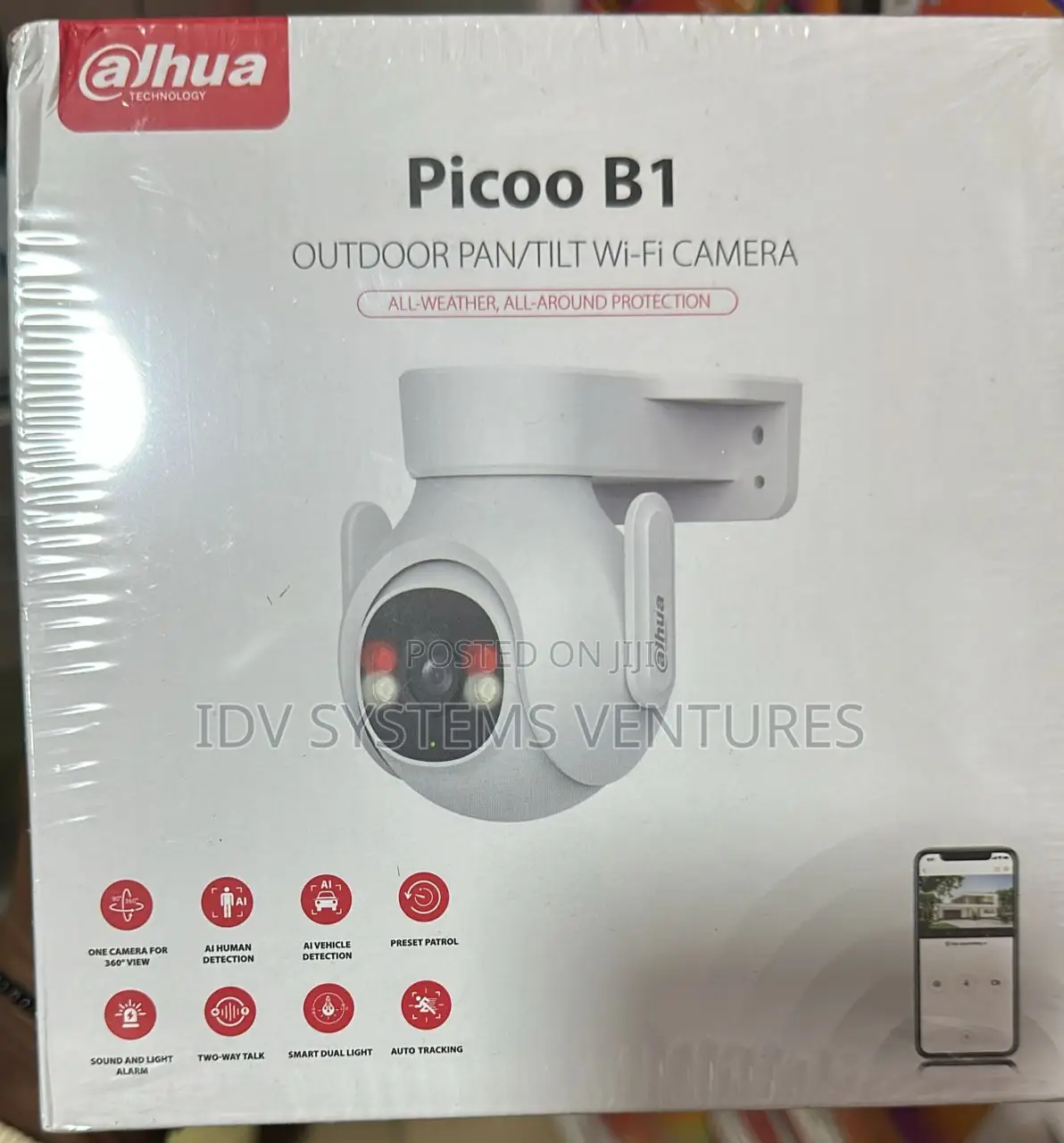 CCTV Camera P5b-Pv5mpoutdoor Fixed-Focal Wi-Fi Pan Tilt Network Camera