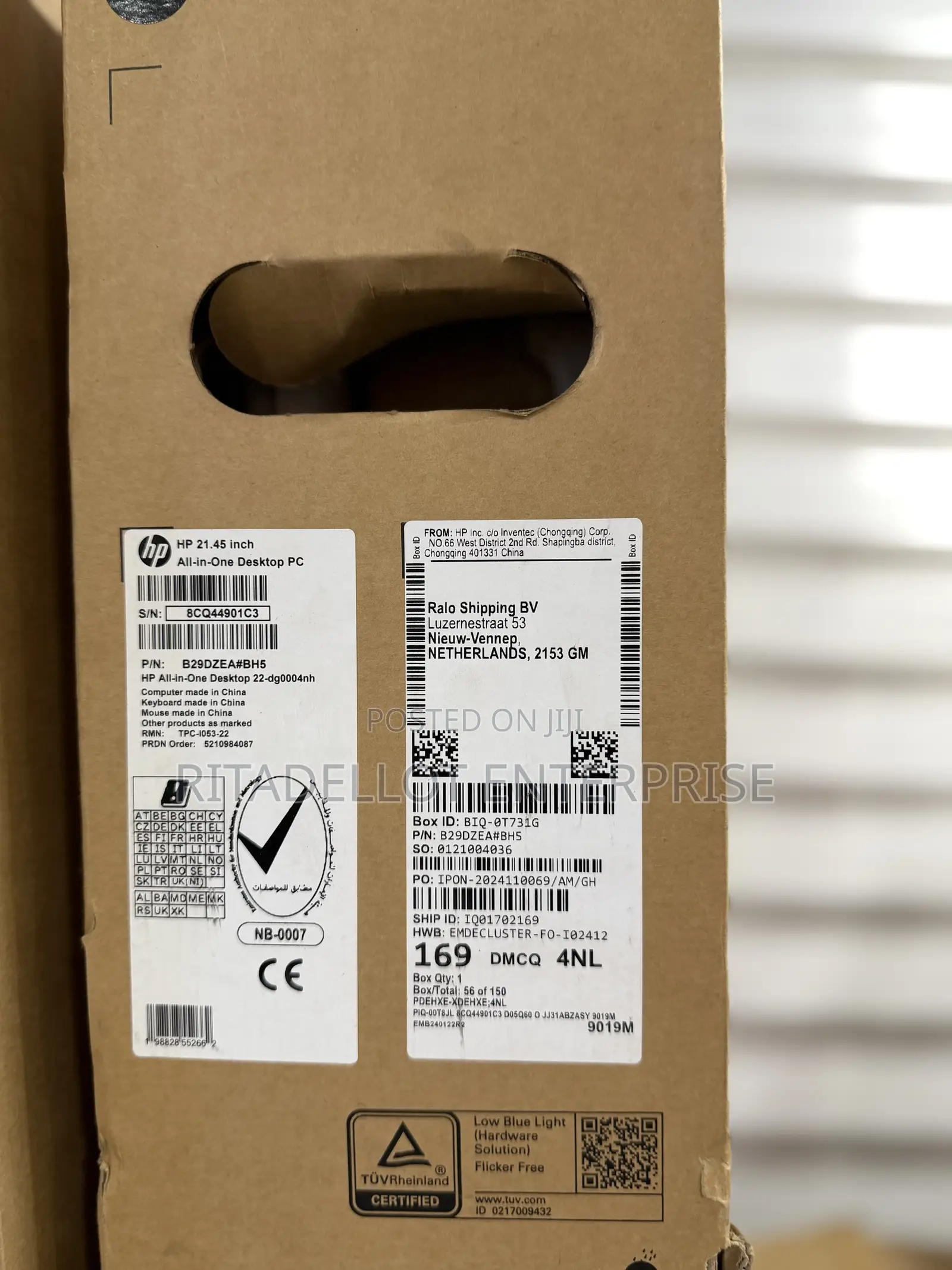 New Desktop Computer HP AiO 22 8GB Intel Core i3 SSD 512GB
