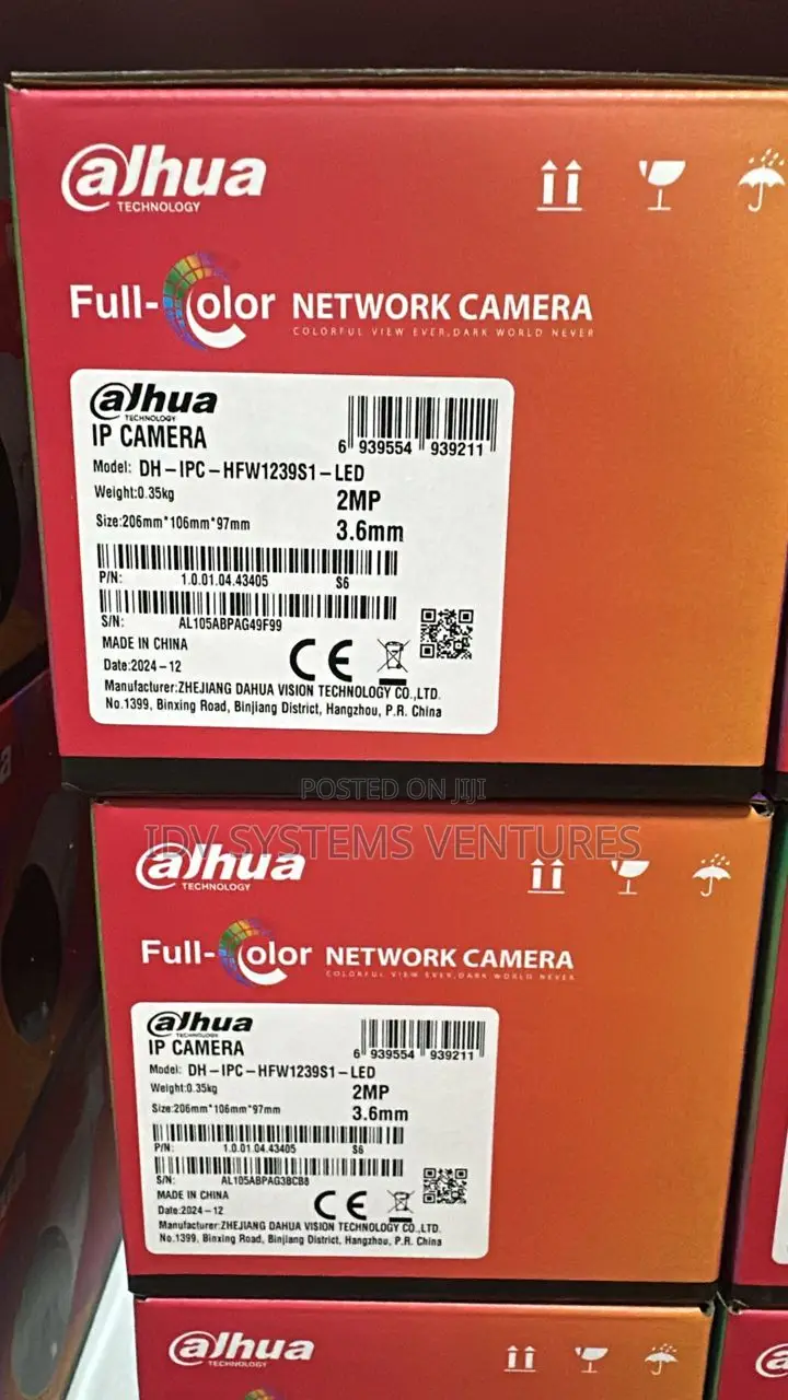 Ipc-Hfw1239s1p-Led-S5 Bullet Ip Video Camera