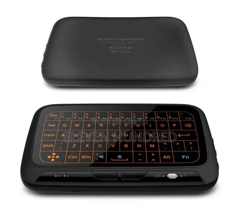 Led Backlight Touchpad Mini 2.4g Wireless Full Touch