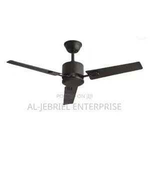 Black Ceiling Fan With Remote
