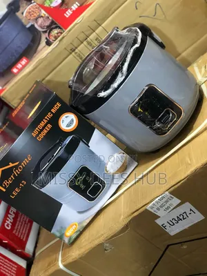 5l Berhome Rice Cooker (Glass Top)