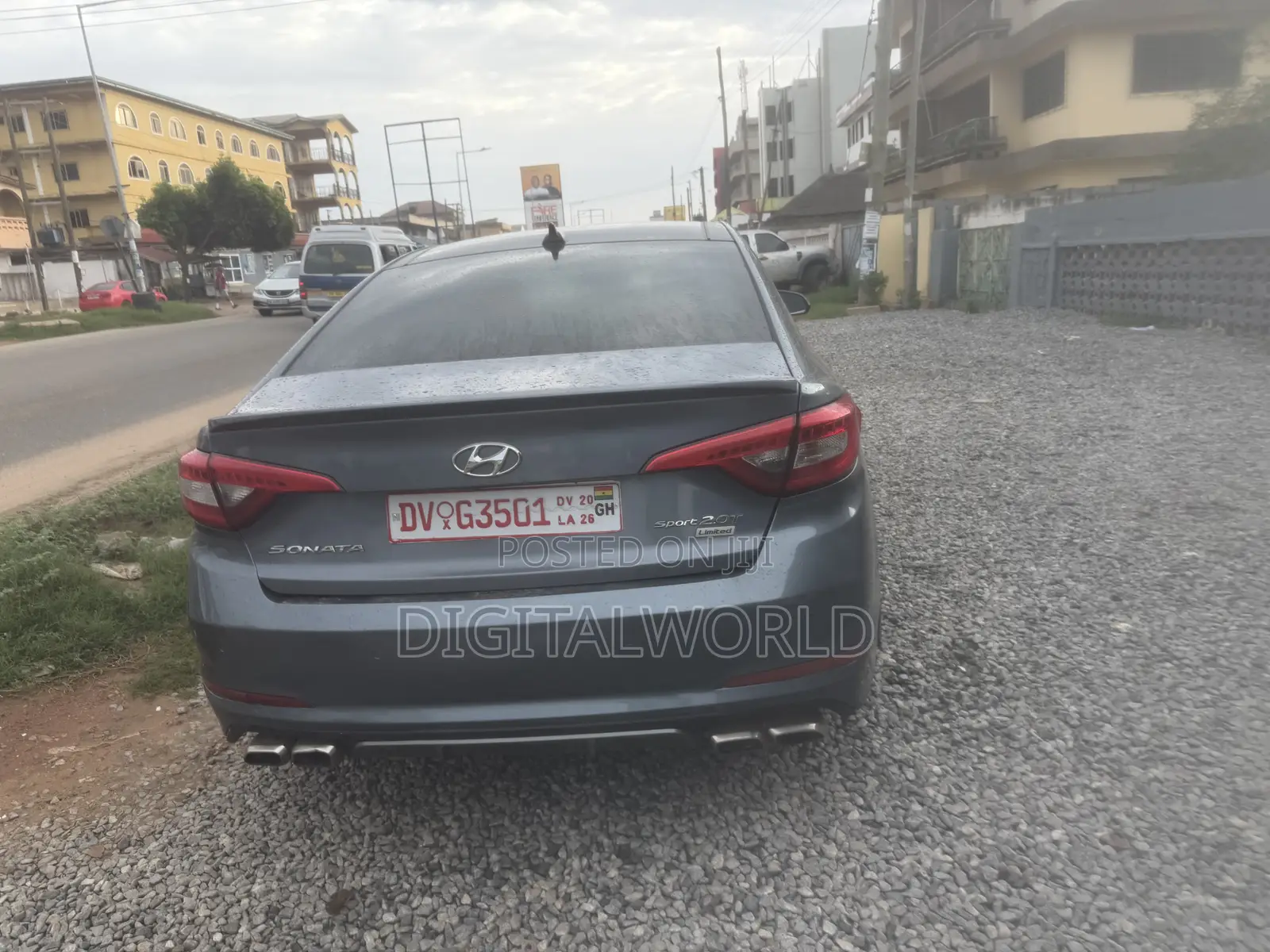 Hyundai Sonata Limited 2.0T 4dr Sedan (2.0L 4cyl Turbo 6A) 2015 Gray