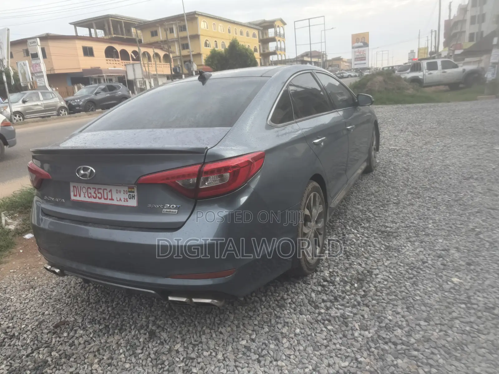 Hyundai Sonata Limited 2.0T 4dr Sedan (2.0L 4cyl Turbo 6A) 2015 Gray