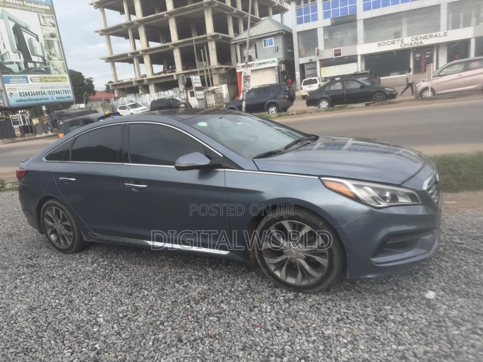 Hyundai Sonata Limited 2.0T 4dr Sedan (2.0L 4cyl Turbo 6A) 2015 Gray