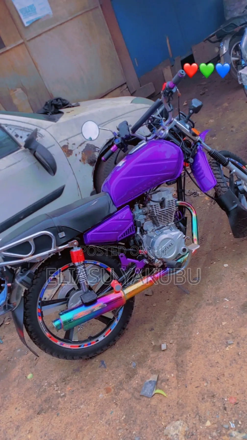 Royal RY125 2023 Purple