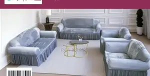 Soft Touch Fluffy Velvet 4 PCS Premium Sofa Skirt Covers(Sold as a Set