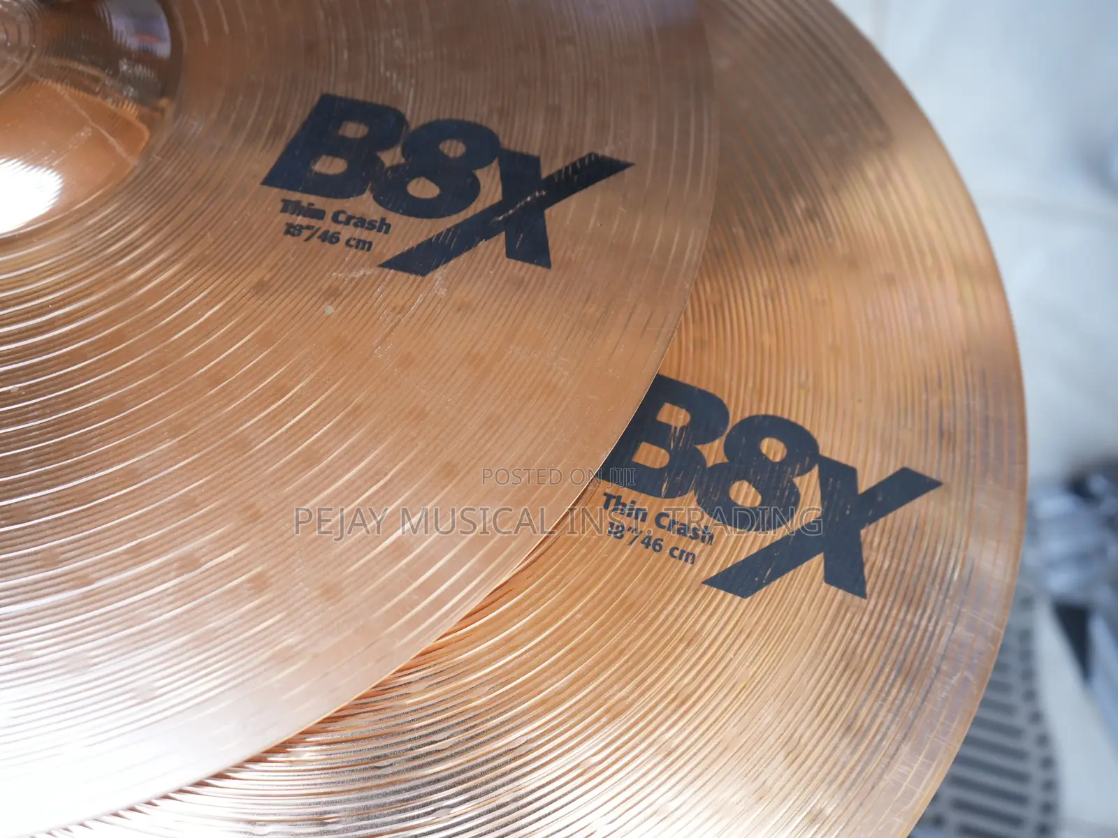 Original Sabian B8X Cymbals | Brand New | Kumasi