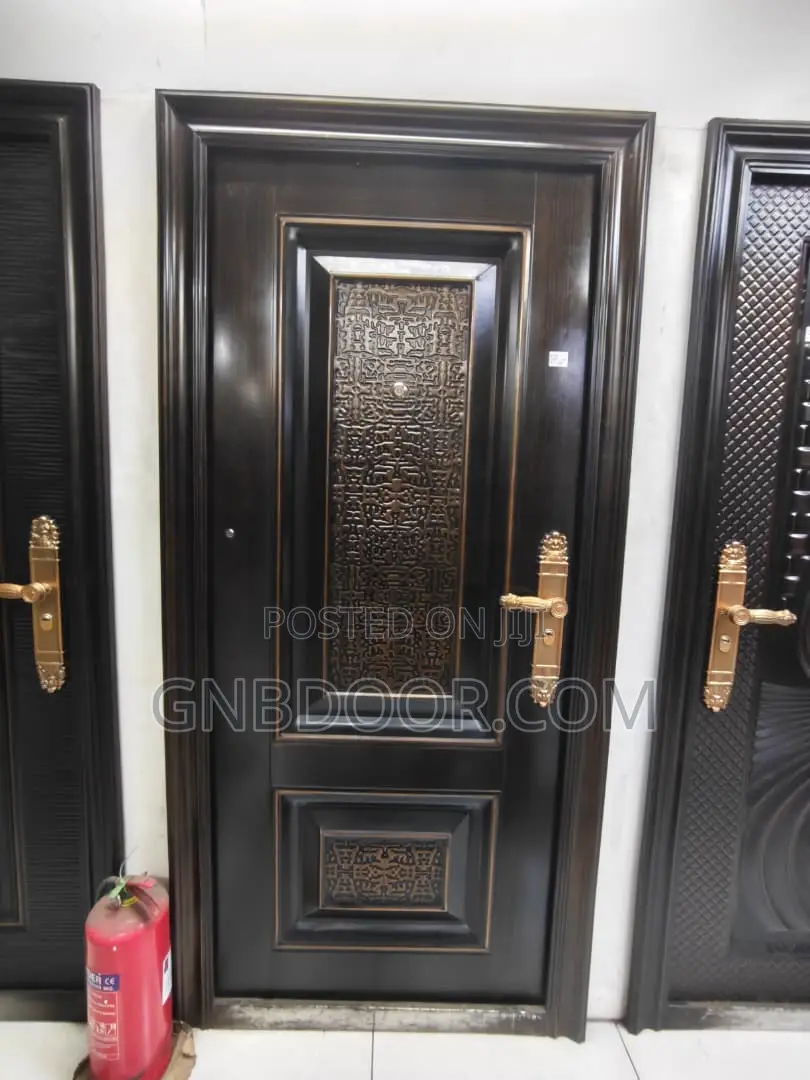 Gc-02 Two Boxes Designanti Rust Security Door Turkey Metal