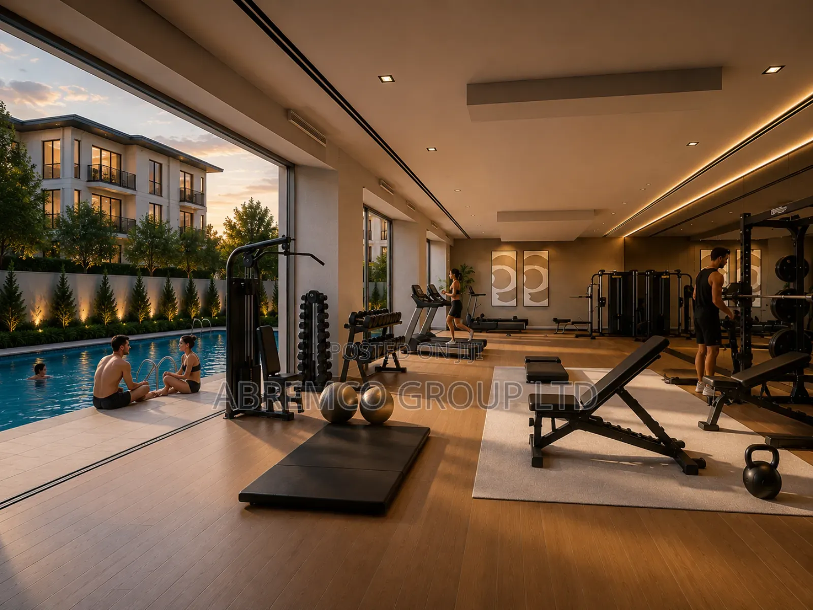 Luxury 2bdrm Penthouse | Pool, Gym & Elevator | North Legon