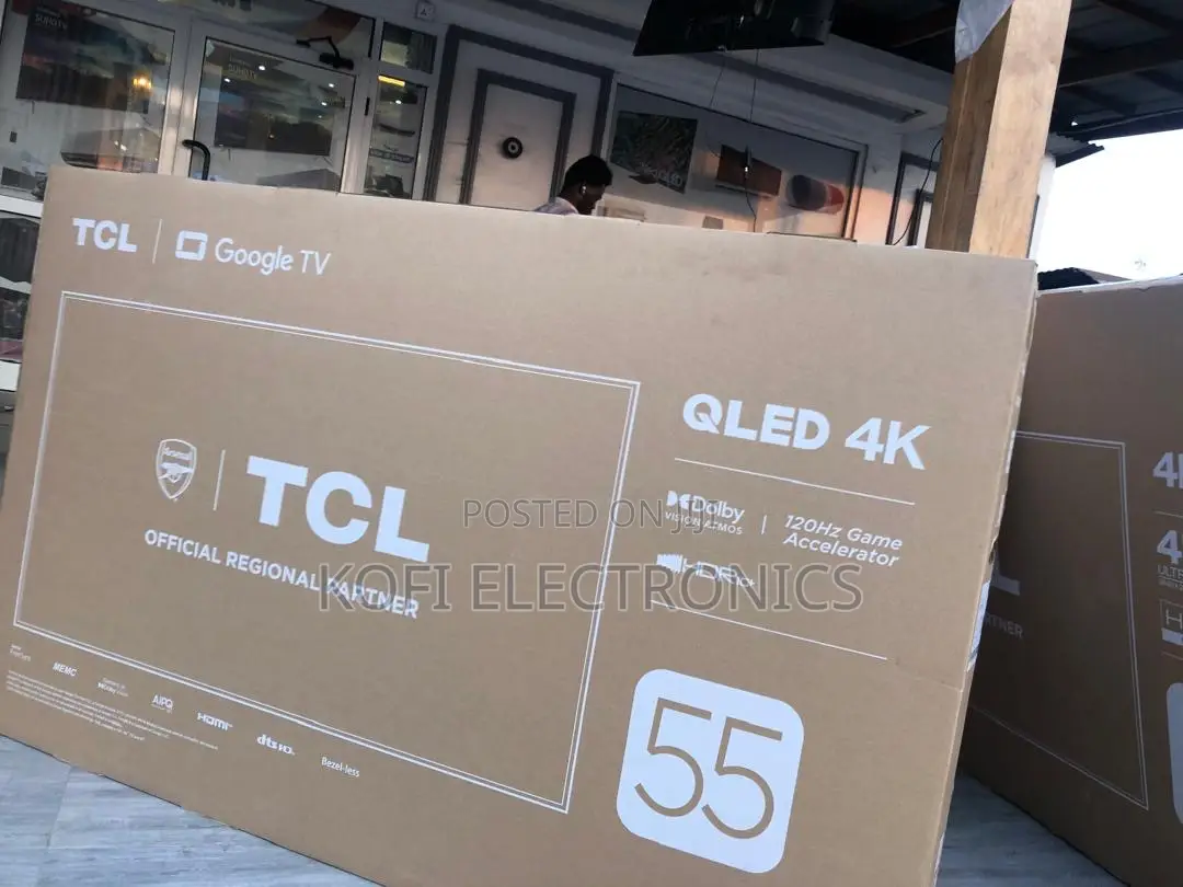 TCL 55-Inch Qled Smart Television Cinematic Viewing Experience