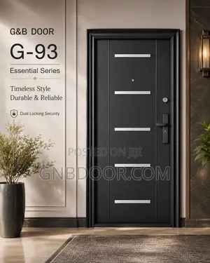 G93 Double Lock 5 Strips Metal Door Security Door Turkey Turkish