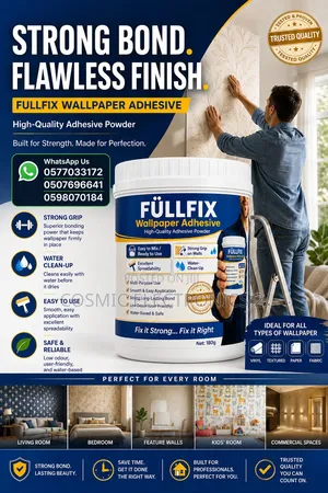 Füllfix Wallpaper Adhesive – High-Quality Wallpaper Glue Powder