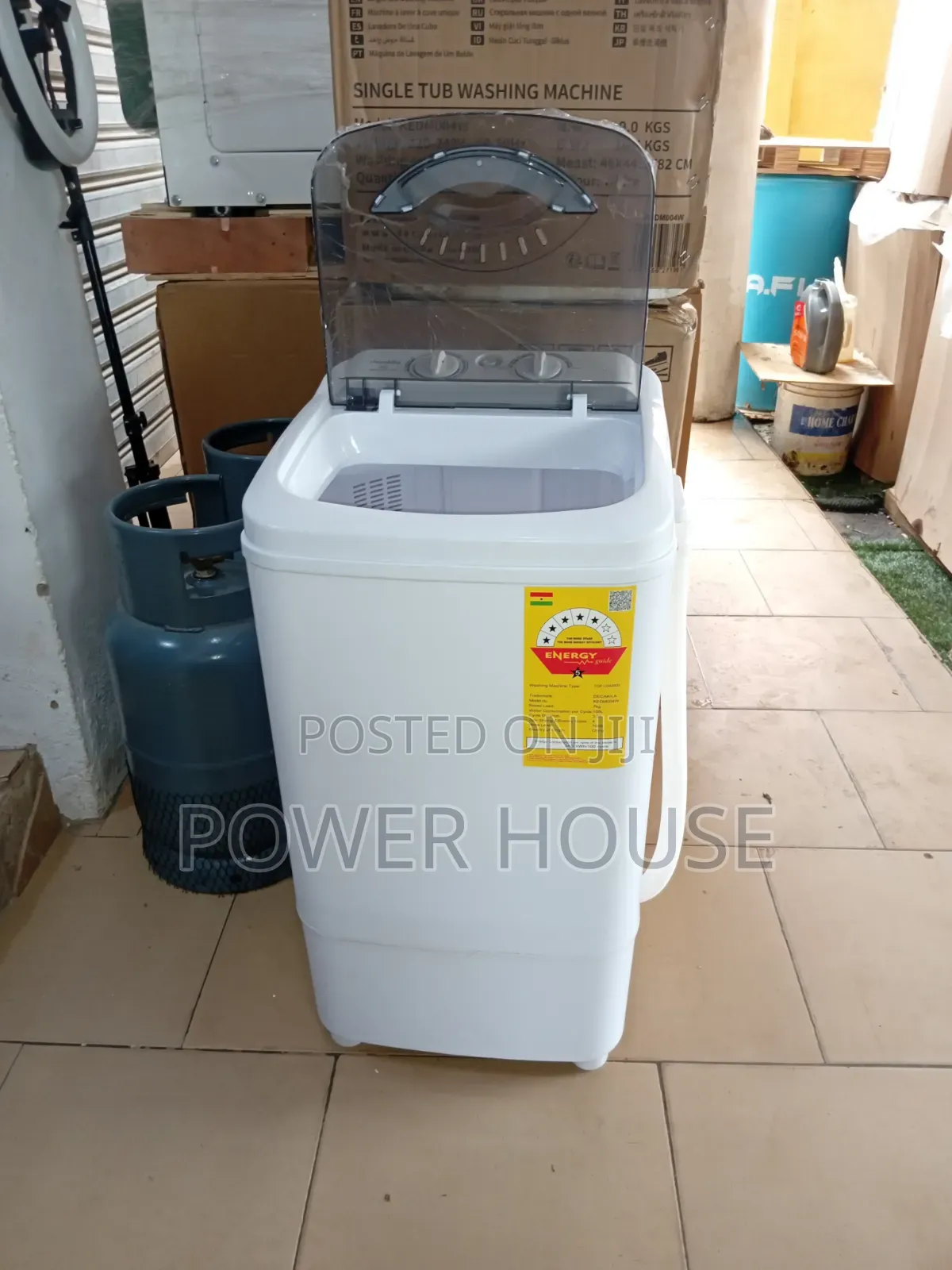 7kg Semi Automatic Washing Machine – Fast Wash Spin Dryer