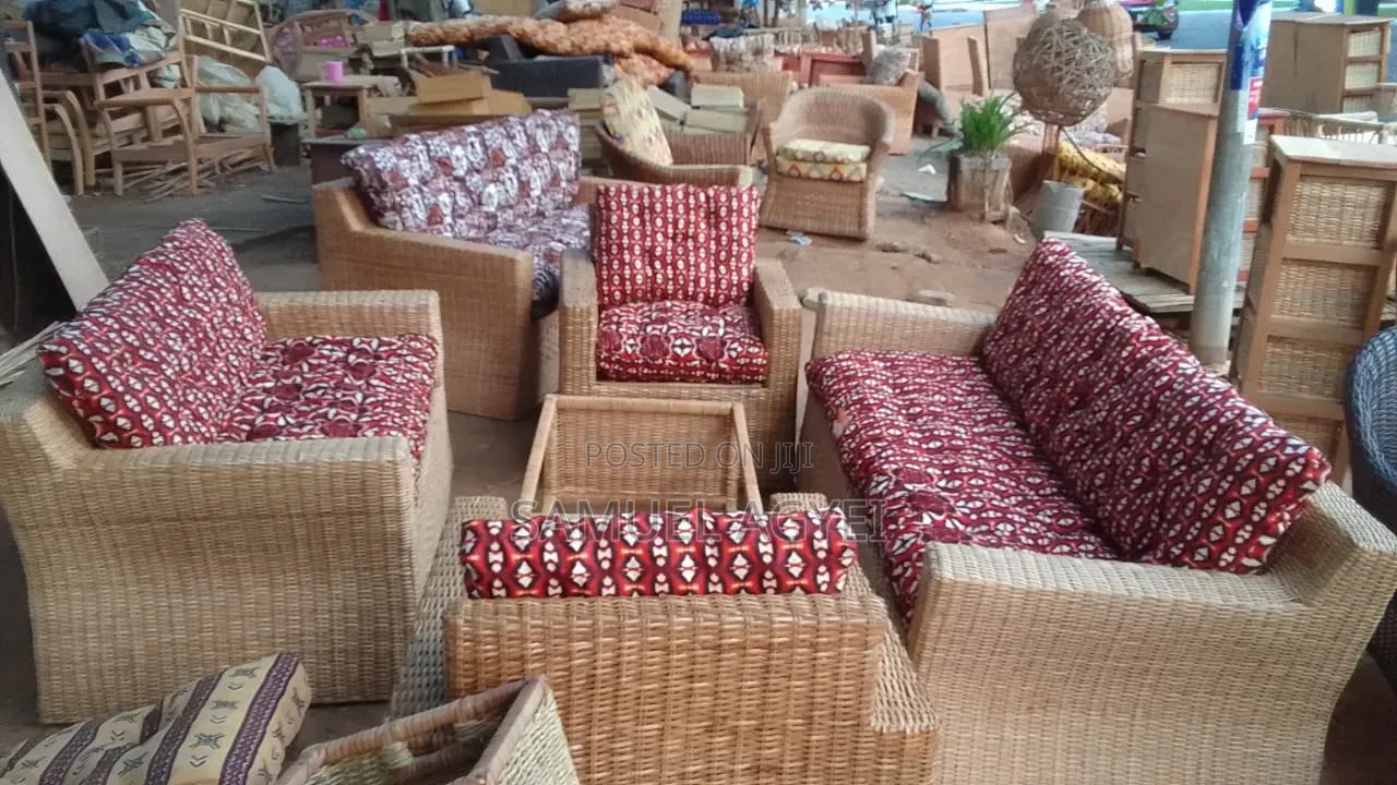 Mr Donkor Cane Chair Set