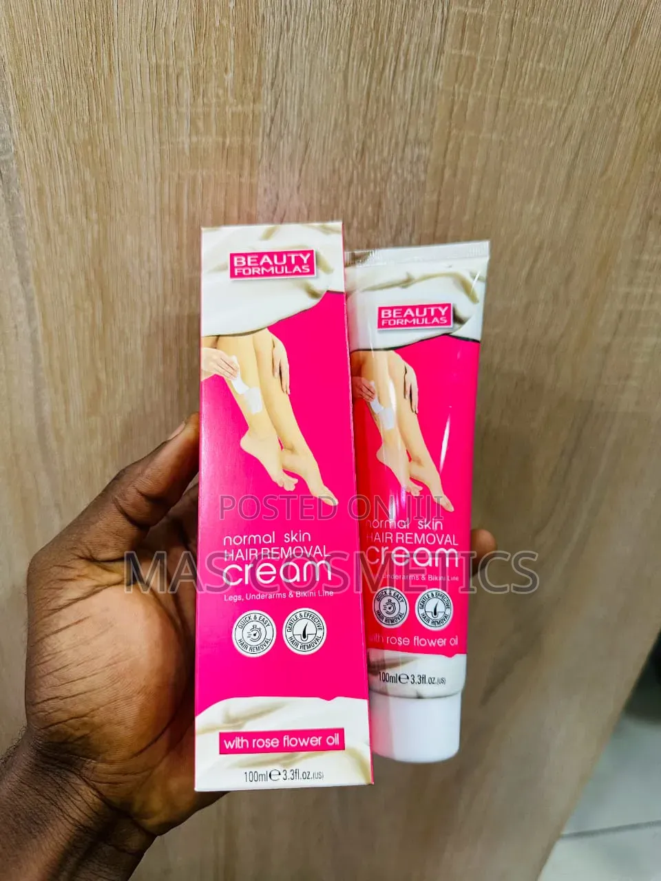 Beauty Formulas Moisturising Hair Removal Cream