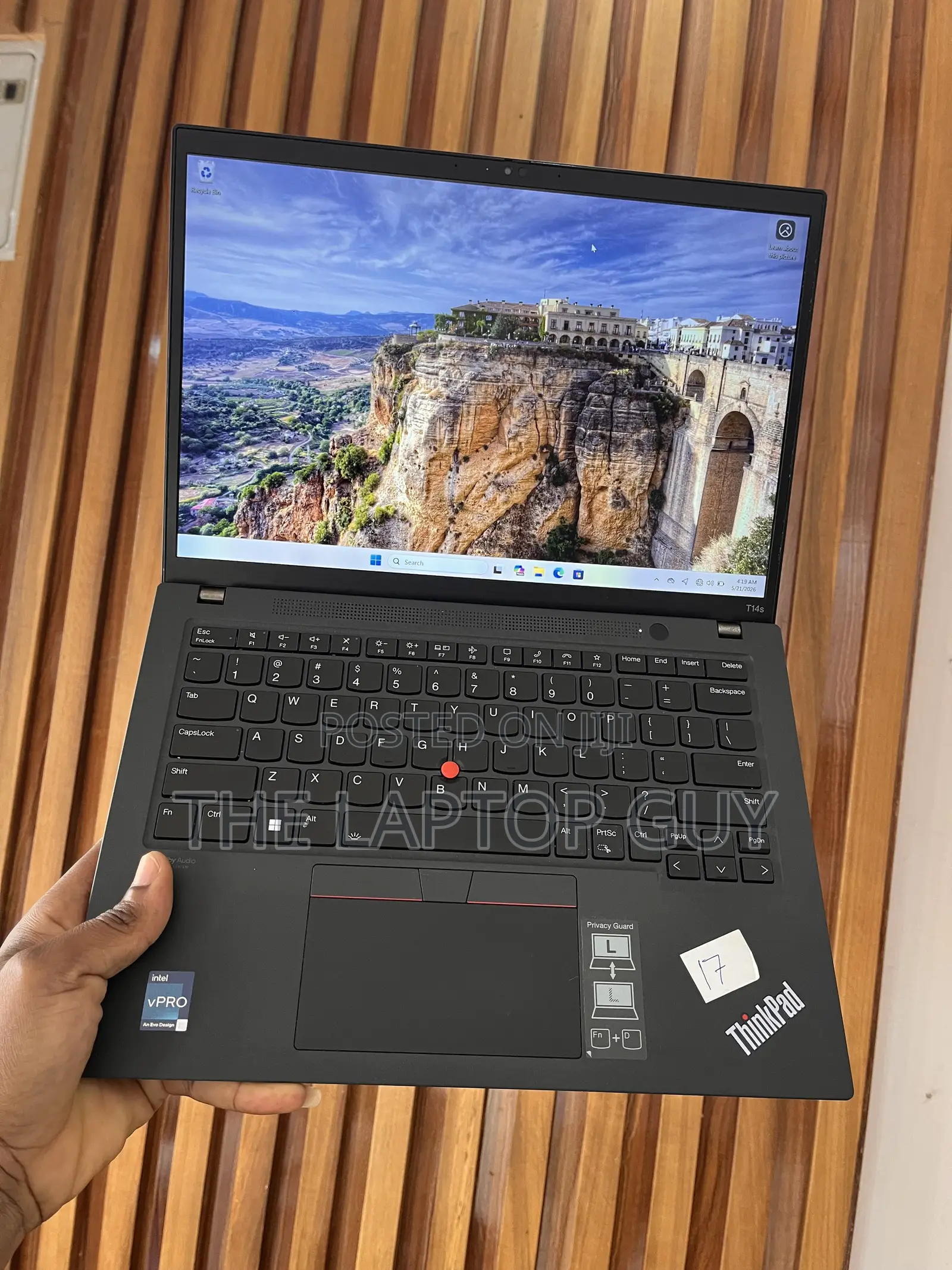 Laptop Lenovo ThinkPad T14 G3 16GB Intel Core i7 SSD 256GB
