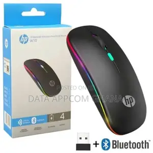 Hp W10 Bluetooth Wireless Dual Model Mouse